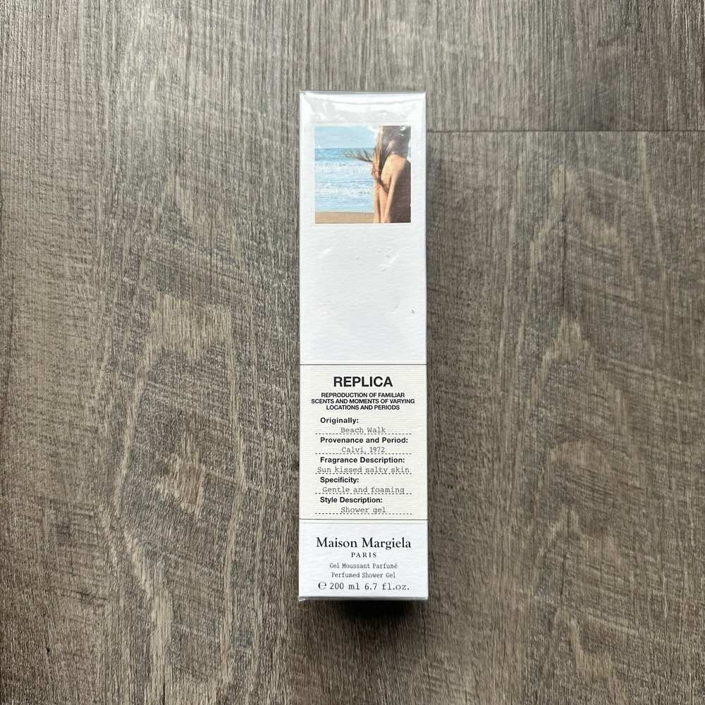 NEW Sealed Replica "Beach Walk" by Maison Margiela Perfumed Shower Gel (6.7 oz)